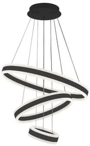 LED Stmievateľný luster na lanku LED/165W/230V 3000-6500K + diaľkové ovládanie