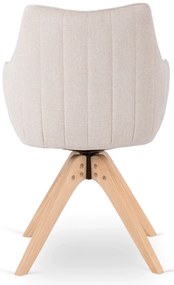 PROXIMA.store - Otočná jedálenská stolička LEMON FARBA: béžová