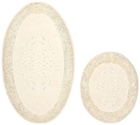 Súprava 2 kusov kúpelňových predložiek Cotton Cream III. béžová
