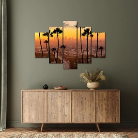 Obraz - Panorama Los Angeles (150x105 cm)