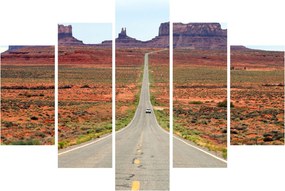 Obraz - U.S. Route 163 (150x105 cm)