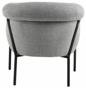 Designové křeslo Clover šedé