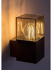 Rabalux 77080 - Vonkajšie nástenné svietidlo LOANDA 1xE27/60W/230V IP54 čierna