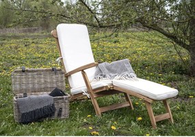 Podsedák na lehátko Aiavaniaia 1 (biela). Akcia -15%. Vlastná spoľahlivá doprava až k Vám domov. 1147624