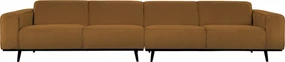 BePurehome Statement XL 372 cm latková sedačka - Oranžová
