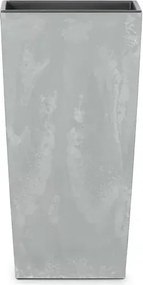 Plastový kvetináč DURS240E 24 cm - sivý betón