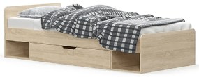 Jednolôžková posteľ 90 cm Thornham 1S/90 (dub sonoma) (s úl. priestorom). Vlastná spoľahlivá doprava až k Vám domov. 808517