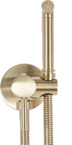 Rea Loop Lungo, podomietková bidetová batéria, zlatá matná, REA-B6311