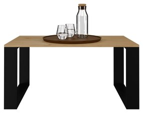 Konferenčný stolík Lawa SALON dub artisan/čierna