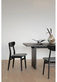 Čierne jedálenské stoličky v súprave 2 ks Rodham - Rowico