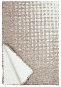 Vlnená deka Juhannus 100x150, béžová / Finnsheep