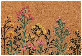 Vonkajšia rohožka Flowers, 60x40 cm