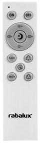 Rabalux 3509 - LED RGB Stmievateľné stropné svietidlo RODION LED/24W/230V + diaľkový ovládač