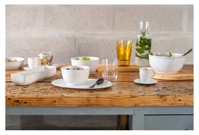 Biela kameninová miska Costa Nova Roda, ⌀ 16 cm