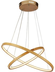 Searchlight 75032-2NA - LED Luster na lanku ETERNITY LED/12W/230V zlatá