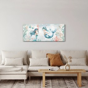 Obraz - Morské panny (120x50 cm)