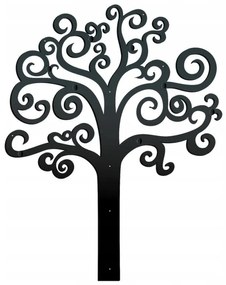 Vešiak na stenu strom života 130 čierna