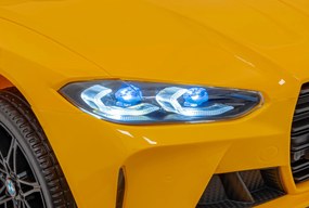 Ramiz Detské elektrické auto BMW M4 Žlté