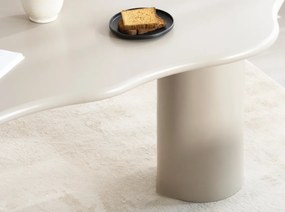 Moderný jedálenský stôl XUAN 160cm béžový