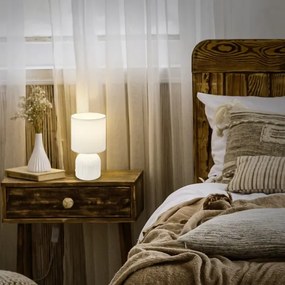 Brilo - Stolová lampa INO 1xE14/10W/230V biela