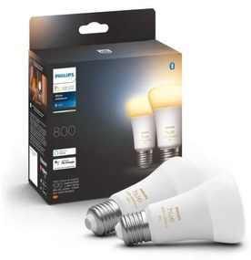 SADA 2xLED Stmievateľná žiarovka Philips Hue WHITE AMBIANCE E27/6W/230V 2200-6500K 871951432824200