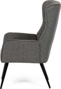 Relaxačné kreslo 315 GREY2, tmavosivá