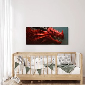 Obraz - Drak (120x50 cm)
