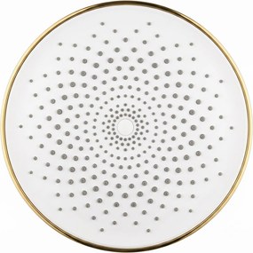 Rea JS-021, okrúhla dažďová sprchová hlavica, Ø 22,5 cm, zlatá matná, REA-P0391