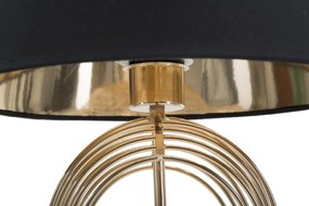 Stolná lampa Maxt 53,5 cm čierno-zlatá