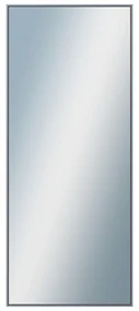 DANTIK - Zrkadlo v rámu, rozmer s rámom 50x120 cm z lišty Hliník platina (7002019)