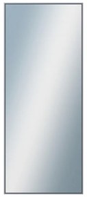 DANTIK - Zrkadlo v rámu, rozmer s rámom 50x120 cm z lišty Hliník platina (7002019)