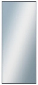 DANTIK - Zrkadlo v rámu, rozmer s rámom 50x120 cm z lišty Hliník platina (7002019)