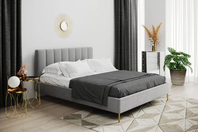 Čalúnená posteľ Emily Rozmer: 160x200cm