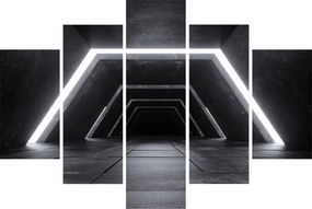 Obraz - Futuristický tunel (150x105 cm)