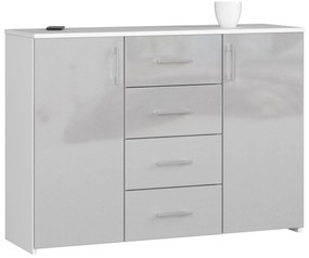 Komoda Kiran  (metalický lesk). Vlastná spoľahlivá doprava až k Vám domov. 1069784