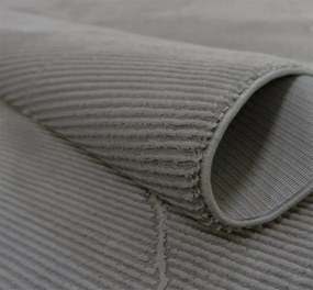 BE Koberec Zurich 1903 GREY – sivý obdĺžnikový Rozmer: 200x290 cm