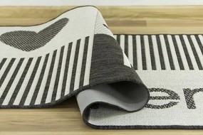Protišmykový kuchynský koberec/ behúň Flex 19053/08 sivý
