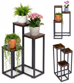 ModernHome Stojan na kvety - 3 police, ModernHome