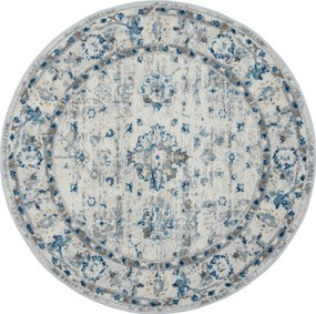 My Flair, Kusový koberec My Heriz 3 CA60106 Beige kruh, 120x120 (priemer) kruh, béžová, chodba / predsieň