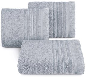 BAVLNENÝ UTERÁK MIRENA 70X140 CM SIVÁ