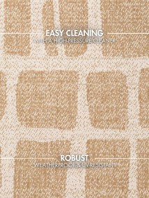 Ted Baker, Kusový koberec Ted Baker Haringey 106384 Natural White, 200x300, béžová, chodba / predsieň