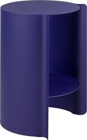 Oceľový okrúhly odkladací stolík ø 32 cm Wa – noo.ma