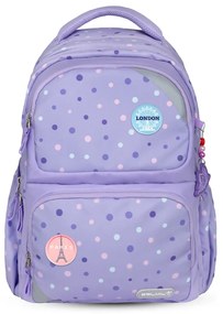 Školský batoh BELMIL Maxi pack Purple Dots
