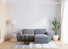 Okrúhly kávový stolík v loftovom štýle 29 x 42 cm