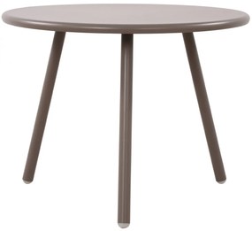 Konferenčný stolík Minot - v45 x Ø60 cm - Taupe