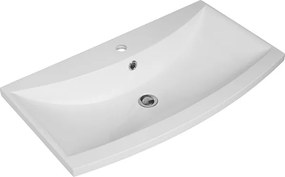 BPS-koupelny Nábytkové umývadlo z liateho mramoru UM-OHR 80 (80x45x17 cm)