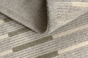 Koberec OSTA FLUX 461.124.SA400 sivý / zelený