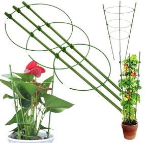 Kruhová opora pre rastliny v kvetináčoch VERK 01894 - 3 kruhy