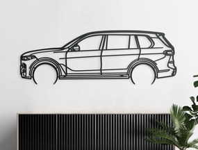 drevko Drevený obraz BMW X7 Rozmer obrazu: 29,5 x 86 cm, Farba dekorácie: Čierna
