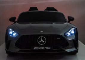LEAN CARS Elektrické autíčko Mercedes GT63 AMG DK-GT63 24V LCD sivé lakované
